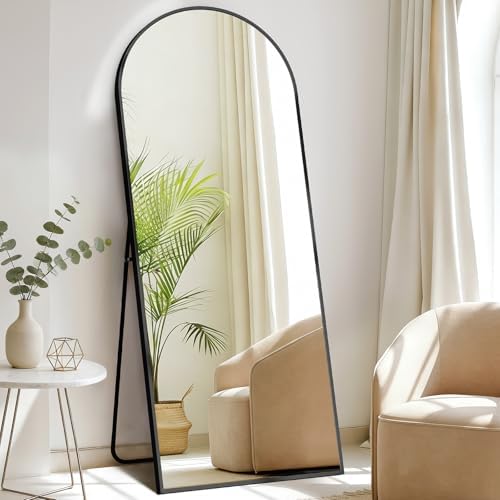 NEWBULIG Arched Full Length Floor Mirror 68"x26", Body Standing Mirror - Image 6