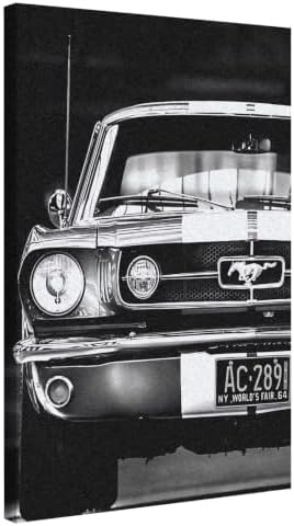 InkFlow Posters Vintage Car Photography Canvas Poster by InkFlowPosters