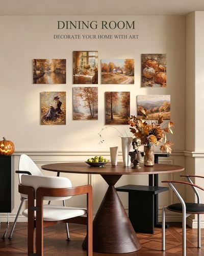 ARPEOTCY Fall Acoustic Art Wall Panels, Cottage landscape prints - Image 3