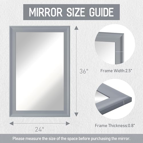 Tanmicoshomy Bathroom Rectangle Mirrors - Image 4