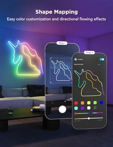Govee RGBIC Neon Lights 32.8ft Works - Image 6