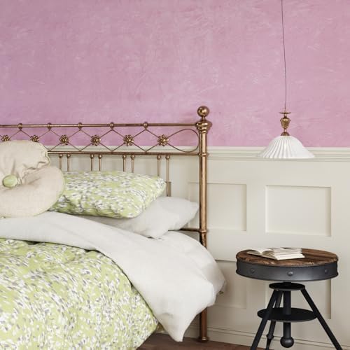 CRE8TIVE Pastel Pink Peel and Stick Wallpaper Velvet Drawer Liners 12"x80" Self - Image 6