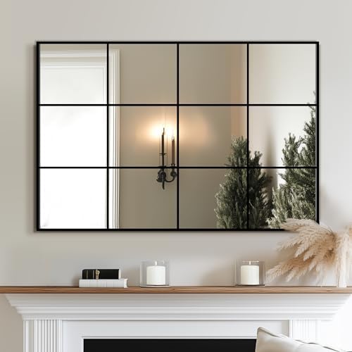 Delma Window Pane Mirror for Wall - Image 5