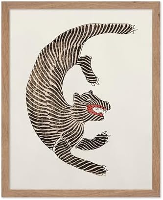 Poster Master Vintage Tiger Poster by PosterMaster