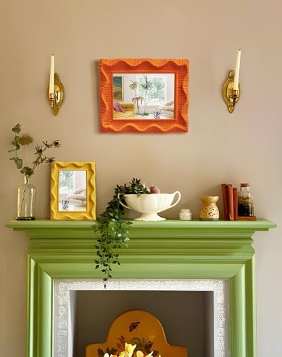 Wavy Wall Mirror for Bedroom Vanity Modern Aesthetic Decor - Image 6