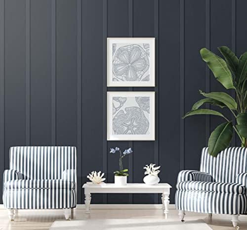 NextWall Faux Board and Batten Peel and Stick Wallpaper - Image 5