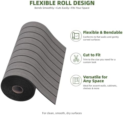 Elvone Peel and Stick PVC Slat Wood Wall Panel - Image 7