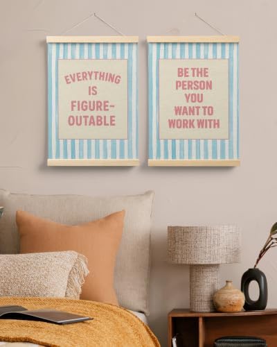FGFK Positive Affirmations Wall Art Poster Hanger Frame 12x16 Inch - Image 5
