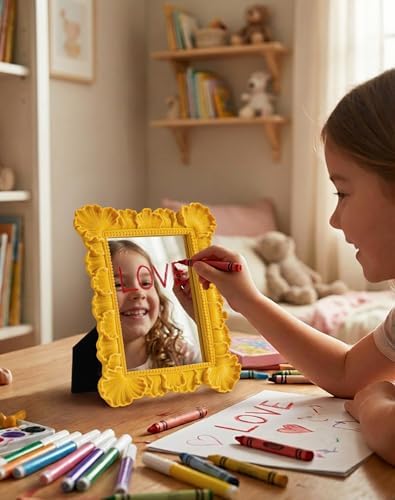 Leaf Style Framed Decorative Mirror - Image 6