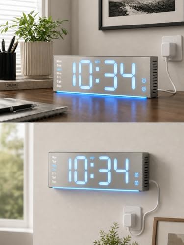 MASHI 11.5" Digital Wall Clock - Image 6