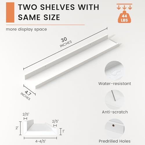 Picture Ledge Shelf, Floating Shelves - Image 3