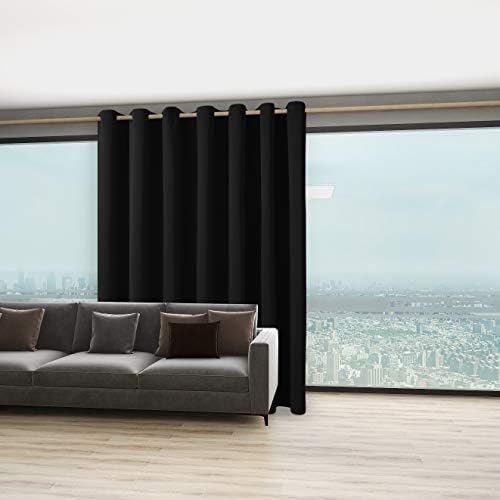 BONZER Extra Wide Room Divider Curtain Total Privacy - Image 5