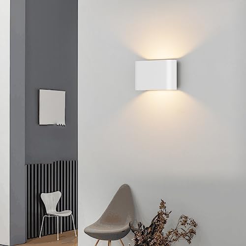 Aipsun Modern LED Wall Sconces Hardwired Interior Wall Lights Set of 2 Indoor - Image 2