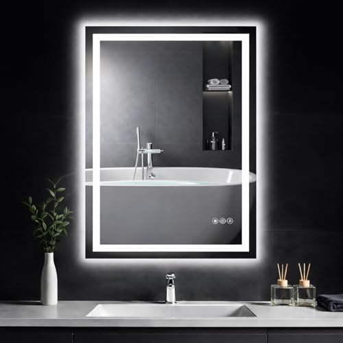 28"x 36" LED Bathroom Mirror by Clarityon