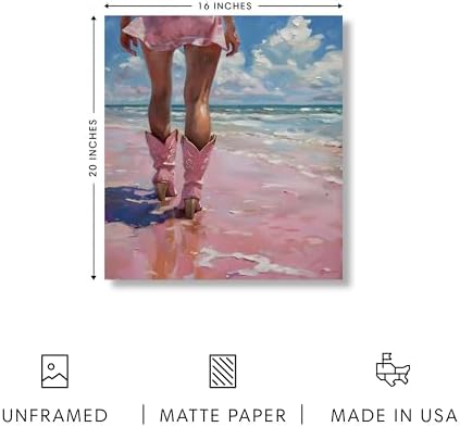 HAUS AND HUES Coastal Cowgirl Room Decor - Image 2