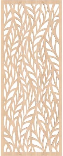 Ortonville Decorative Pierced Fretwork Wood Wall Panels, 13 3/8"W x 34 3/8"H x - Image 2