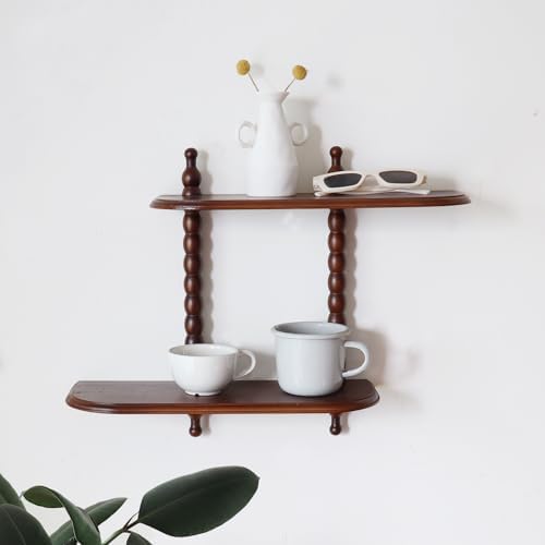 2-Tier Wall Mounted Floating Shelf - Image 5
