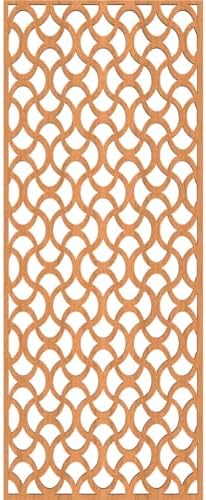 Resort Decorative Pierced Fretwork Wood Wall Panels, 9 3/8"W x 24 3/8"H x 1/4"T - Image 4