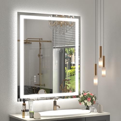 30x36 Inch LED Bathroom Vanity Mirror by CHARMOR
