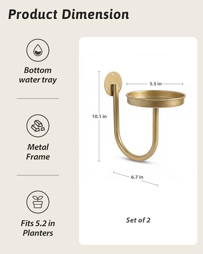 GENTINGBRO Plant Stands Hanging Planters - Image 5