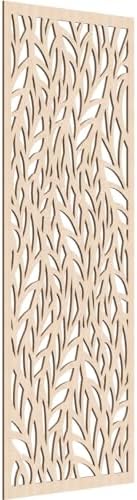 Ortonville Decorative Pierced Fretwork Wood Wall Panels, 35 3/8"W x 89 3/8"H x by EkenaMillwork