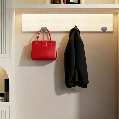 Heart Shaped Coat Hook, Decorative Wall Hook, Single Prong Robe Hook - Image 5
