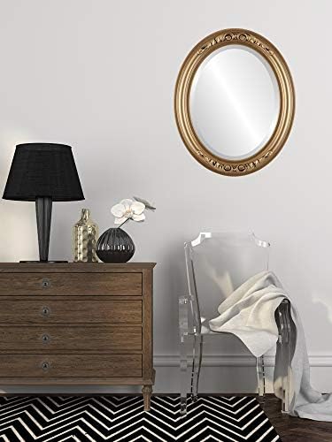 OVALCREST Oval Beveled Wall Mirror - Image 3