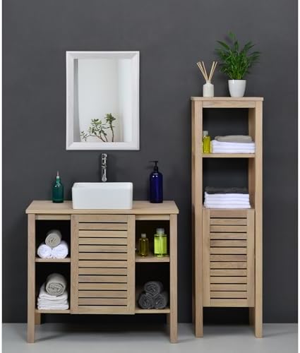 AAZZKANG Rectangular Wall Mirror Wood Framed Small Hanging Mirrors - Image 6