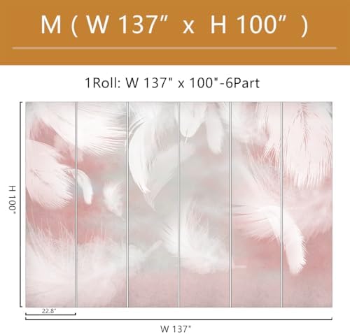 Elegant Feather Wallpaper Mural - Image 4
