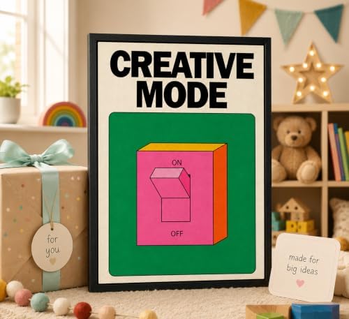 BaiSntg Creative Mode Canvas Wall Art, Fun Office Picture Wall Decor - Image 4