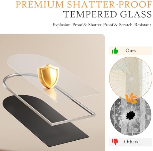 NEWBULIG 78"x38" Arched Full Length Mirror, Full Body Floor Mirror - Image 5
