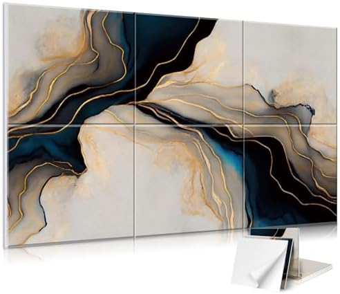 JBER 6 Pack Art Acoustic Panels 47.2" x 27" by JBER