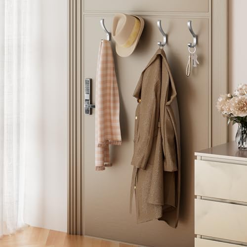 Large Coat Hooks Wall Mount, Heavy Duty Wall Hooks - Image 3