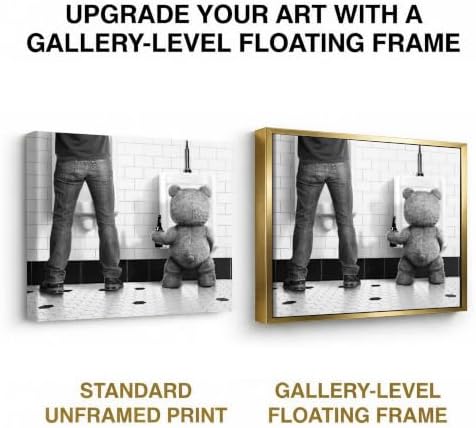 B.B.F MAKE Funny Comedy Movie Framed Canvas Wall Art - Image 2
