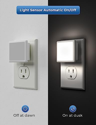 L LOHAS LED Night Light, Night Lights Plug into Wall, Dusk-to-Dawn Sensor - Image 3