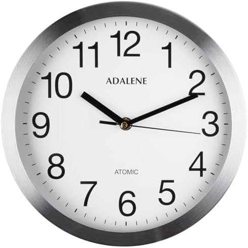 Adalene Modern Atomic Wall Clock Decorative by Adalene