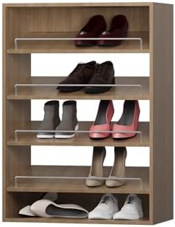 ROOMTEC 25.5" Shoe Shelf Short Tower Closet Unit, Modular Closet System by ROOMTEC
