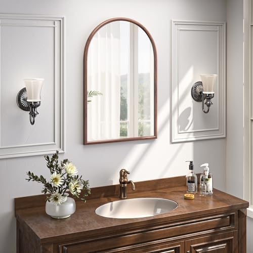 24"x36" Arch Wall Mirror for Wall, Wall Mounted Vanity Mirror for Bedroom - Image 7