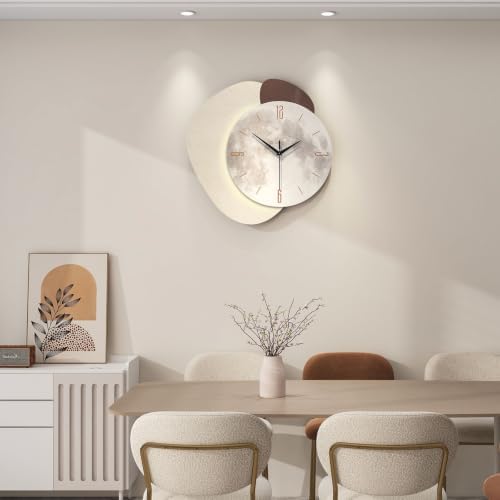 Large Wall Clocks for Living Room Decor Modern Decoration Silent by CreativeWallClock