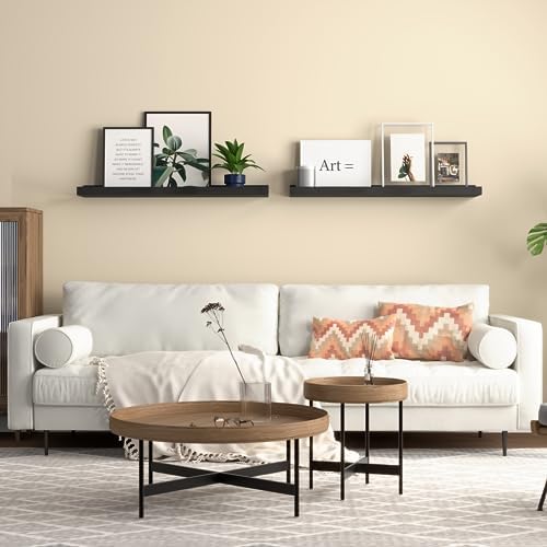 Boswillon Floating Shelves Set of 2, Long Wall Shelf - Image 5