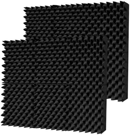 TroyStudio Thick Acoustic Foam Panels, Dense Soundproof Padding Tile, Recording by TroyStudio