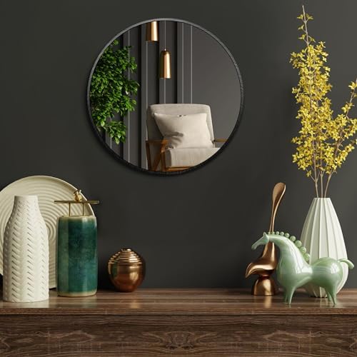 Itrue Round Metal Wall Mirror, 12 Inch - Image 6