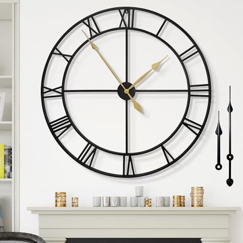 1st owned 40 Inches Extra Large Wall Clock by Wallclockdecor