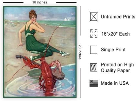 Poster Master Vintage Lobster Serenade Poster - Image 2