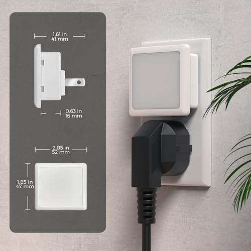 L LOHAS LED 3CCT Night Lights Plug into Wall 2-Pack, Plug in Night Light - Image 7