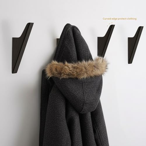 Natural Wood Wall Hooks - Image 2