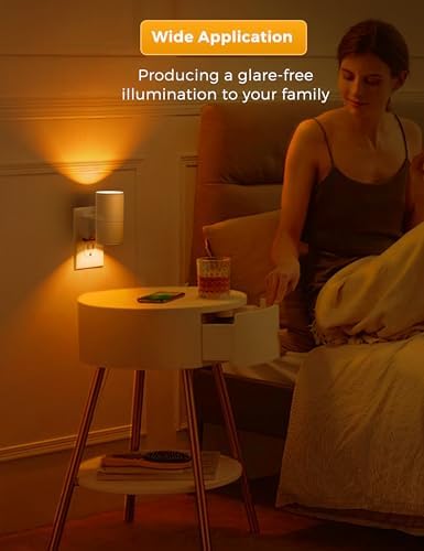 L LOHAS LED Amber Night Light, 100LM Dimmable Night Light - Image 7