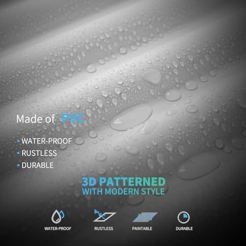 Art3d Semi-Cylinder 3D Drop Ceiling Tiles, 2 x 4 ft - Image 5