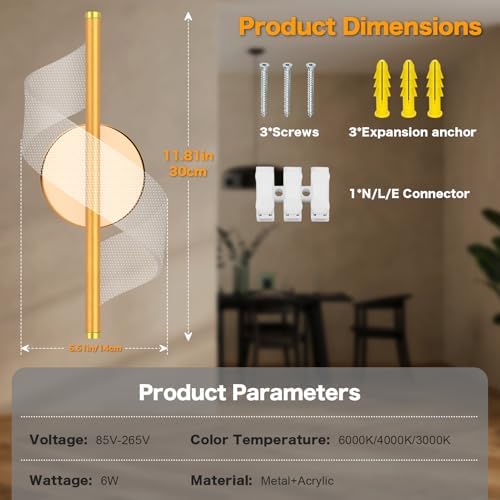 Modern LED Wall Sconce - Image 3