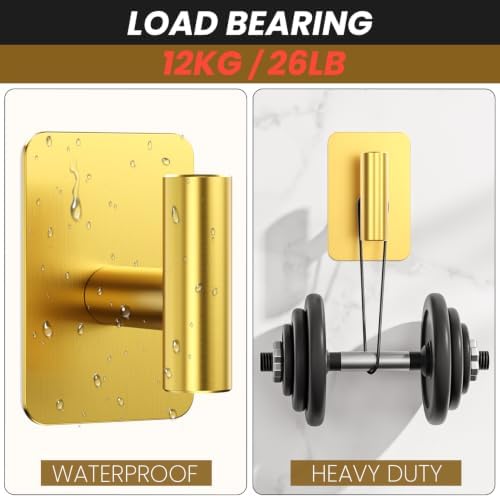 Heavy Duty Adhesive Hooks - 26lb Max - Image 5